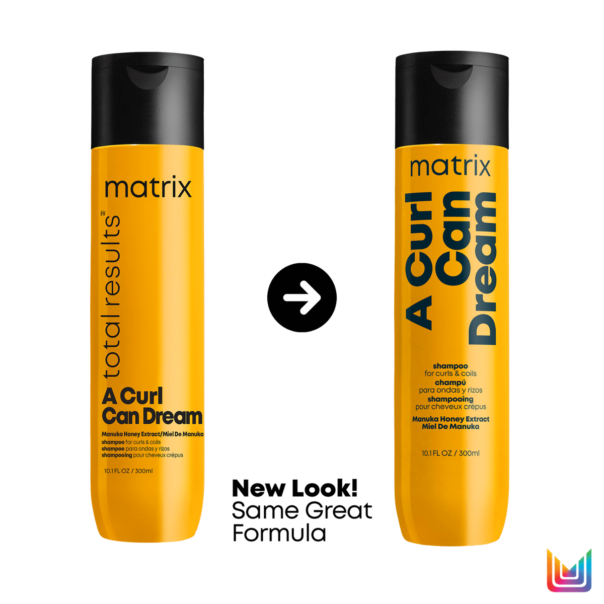 Shampooing Matrix A Curl Can Dream nettoyant profond cheveux bouclés crépus miel de Manuka