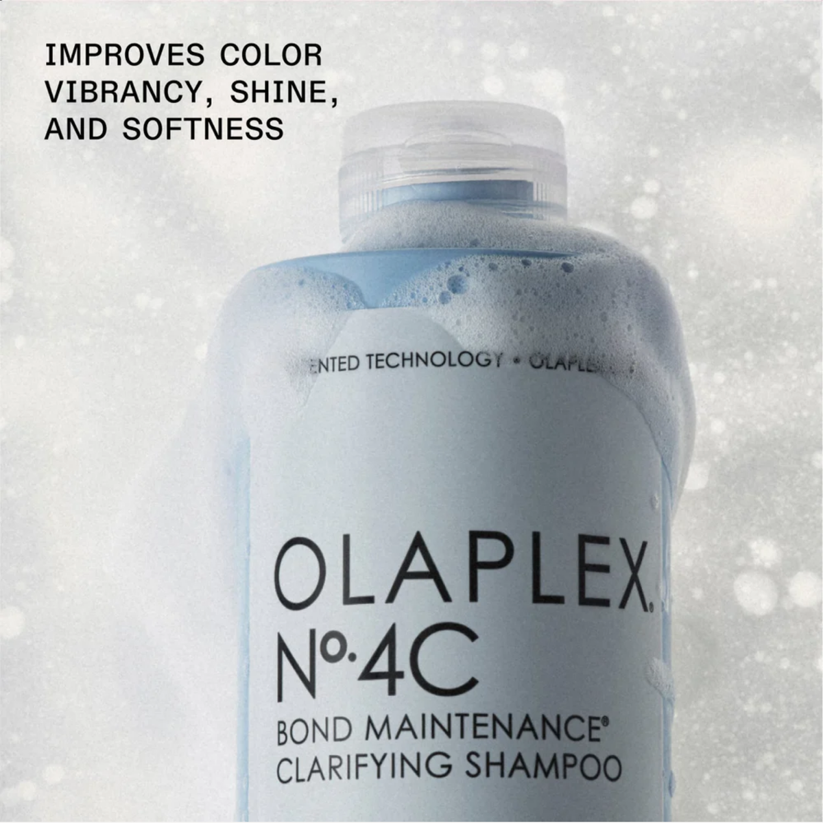 Flacon Olaplex Nº 4C Bond Maintenance Clarifying Shampoo – soin clarifiant doux sans sulfates