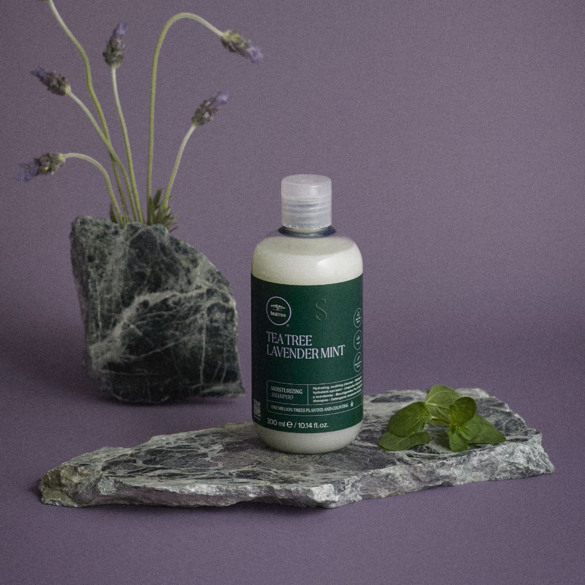 Soin capillaire lavande menthe tea tree hydratation intense