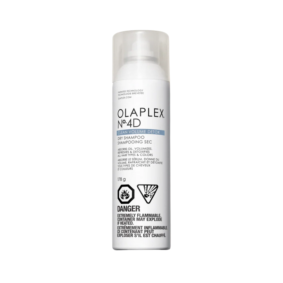 Flacon Olaplex Nº 4D – shampooing sec volumisant et purifiant sans résidu