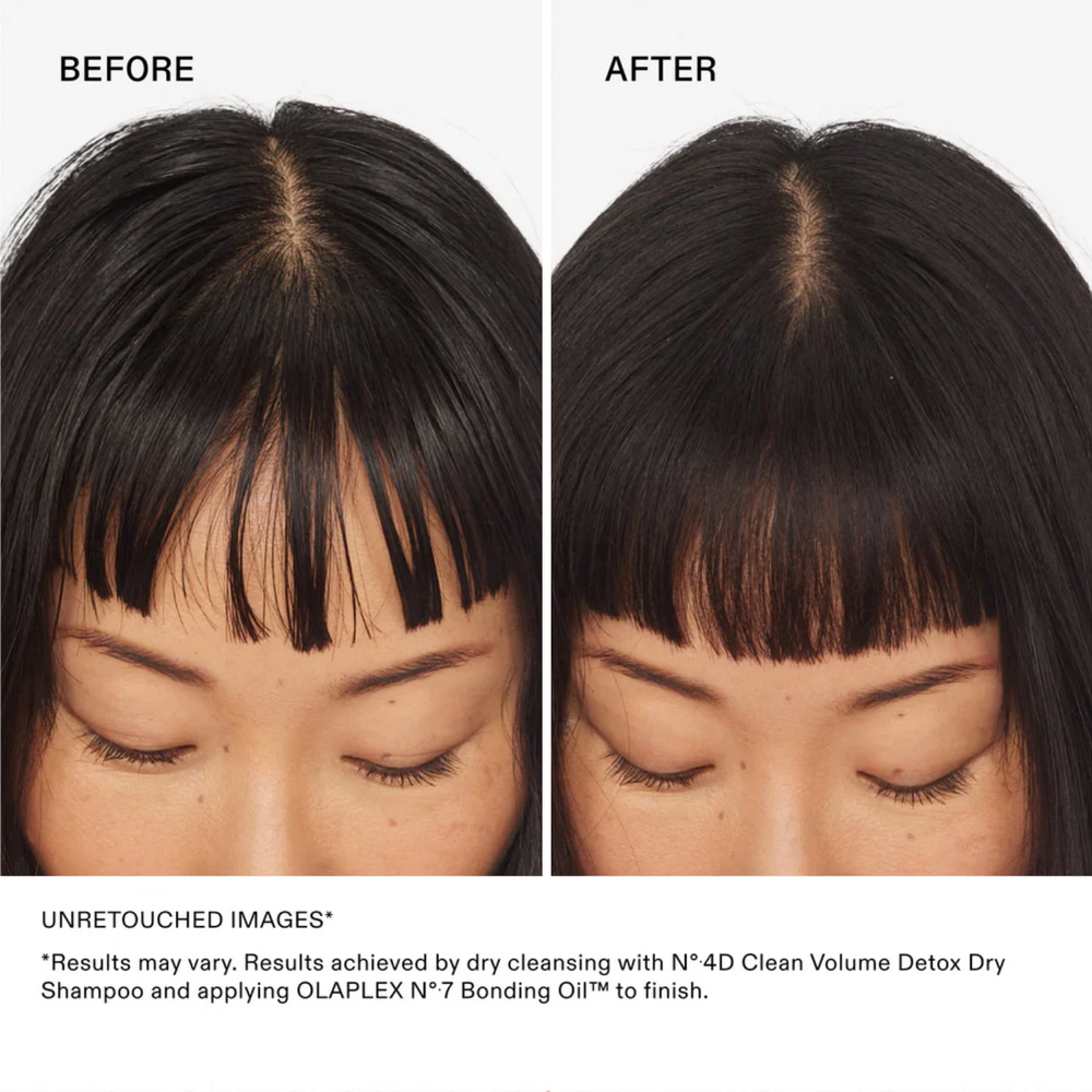 Flacon Olaplex Nº 4D – shampooing sec volumisant et purifiant sans résidu