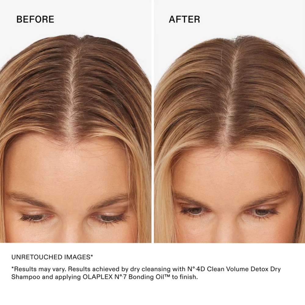 Flacon Olaplex Nº 4D – shampooing sec volumisant et purifiant sans résidu
