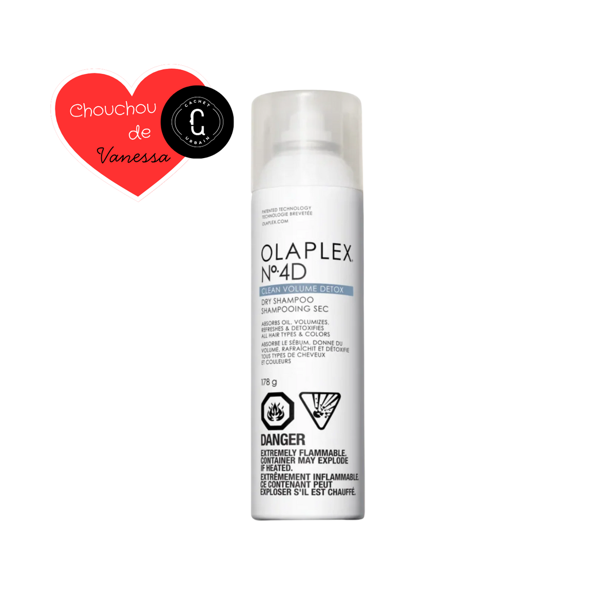 Flacon Olaplex Nº 4D – shampooing sec volumisant et purifiant sans résidu