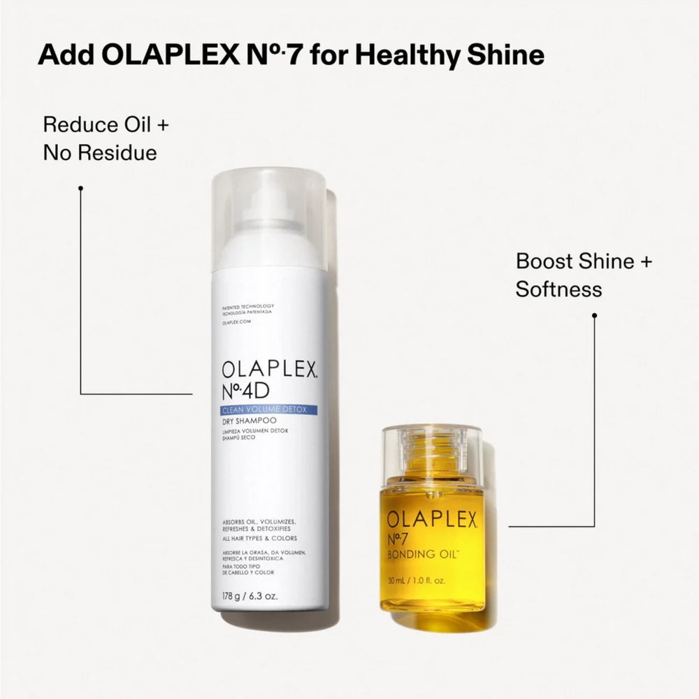 Flacon Olaplex Nº 4D – shampooing sec volumisant et purifiant sans résidu