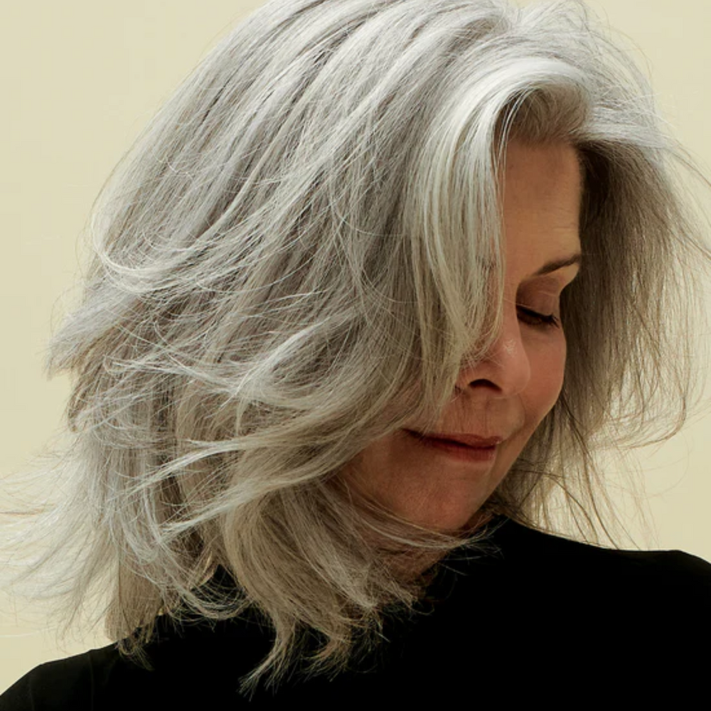 Shampooing tonifiant AG Care Sterling Silver pour cheveux blonds, gris ou argentés, élimine les reflets cuivrés