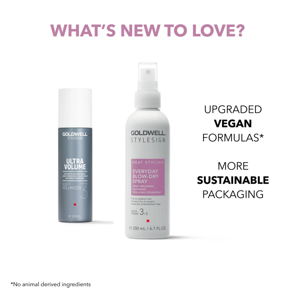« Flacon 200 ml Goldwell StyleSign Spray Brushing Quotidien – protection thermique et tenue longue durée »