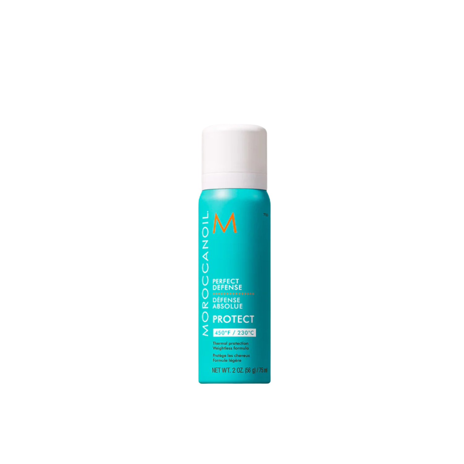 Aérosol Moroccanoil Perfect Defense hit protectant 177 ml, spray sec pour protection thermique


