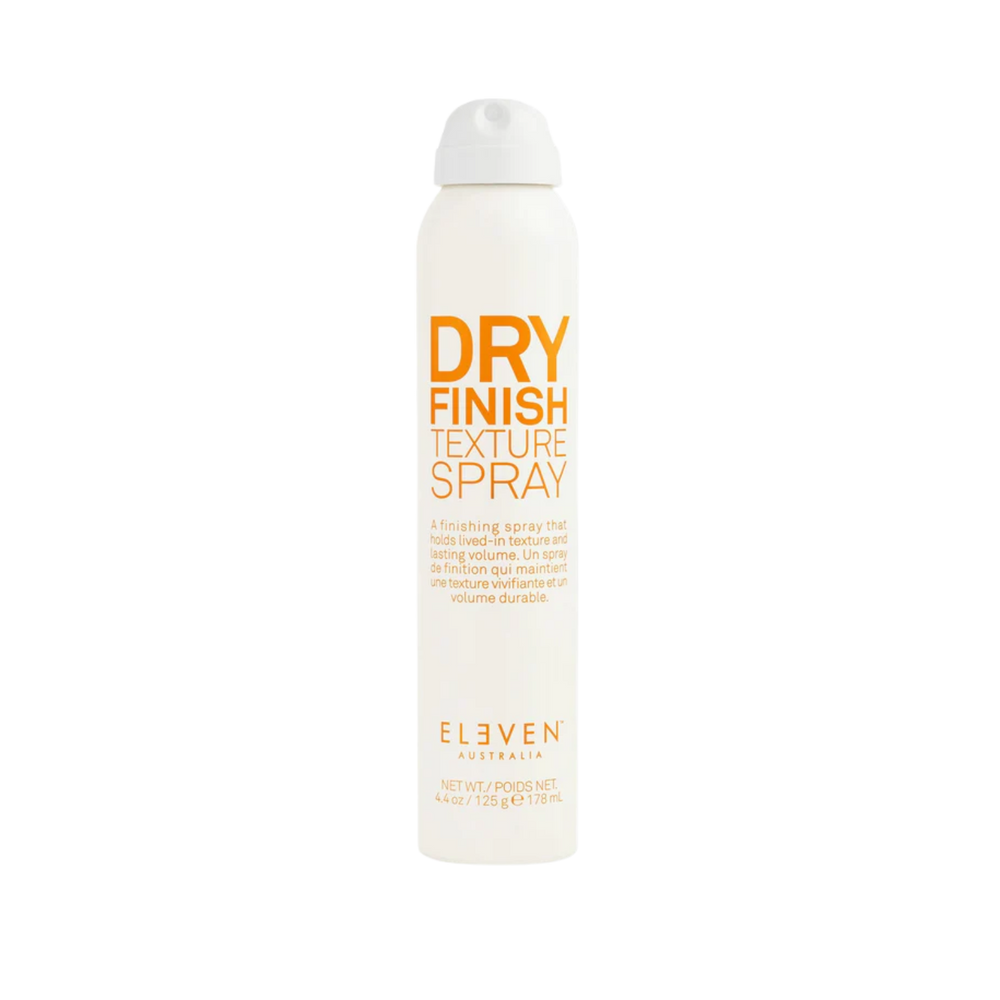 Flacon ELEVEN Dry Finish Texture Spray 168 ml — effet texture naturelle, volume sans alourdir