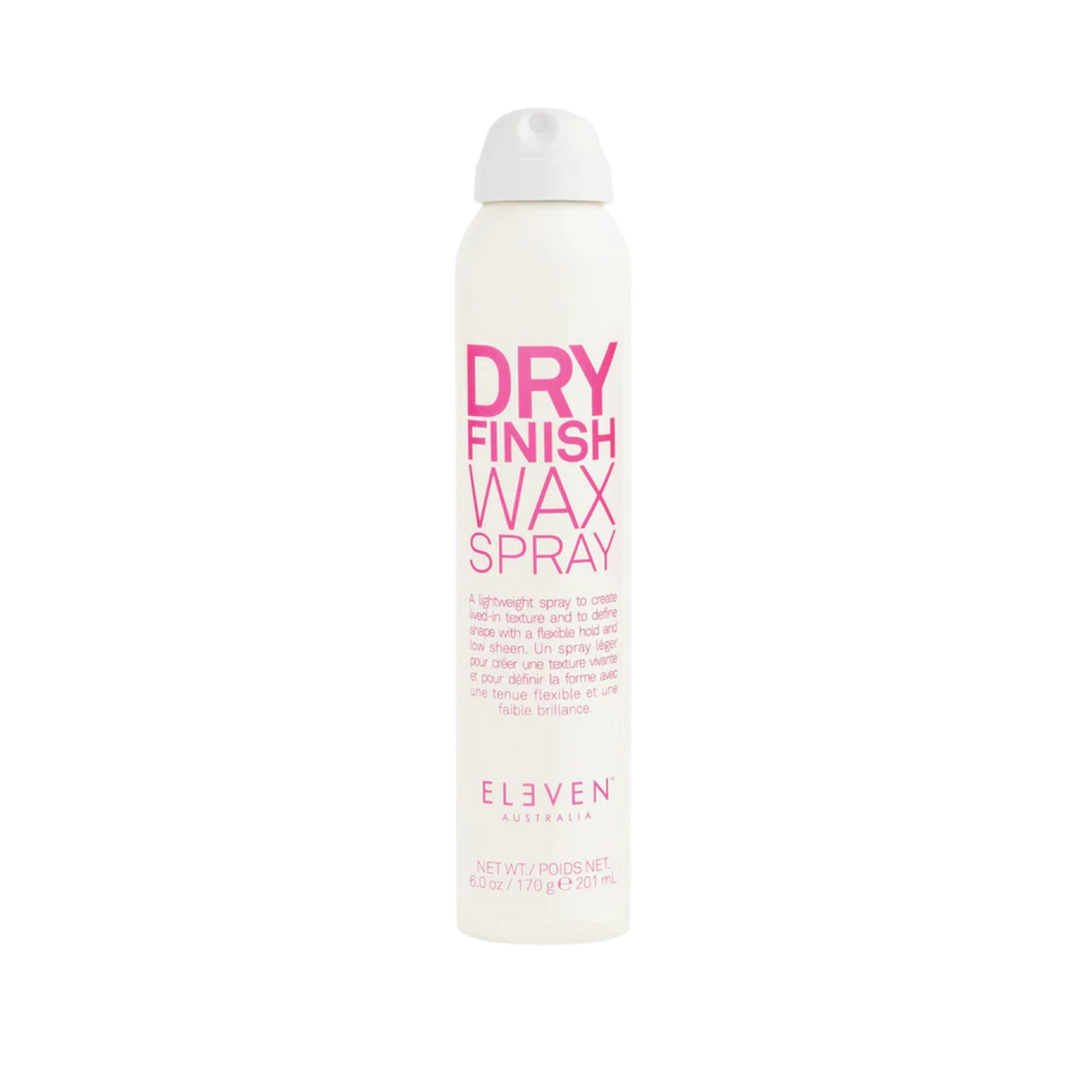 Flacon ELEVEN Dry Finish Wax Spray – spray finition cire légère effet texturé