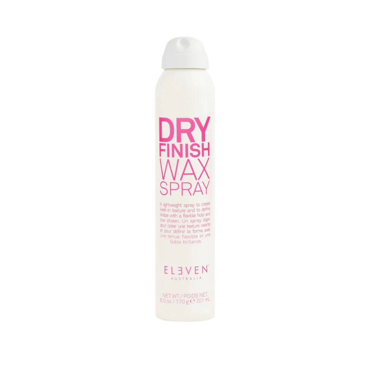 Flacon ELEVEN Dry Finish Wax Spray – spray finition cire légère effet texturé