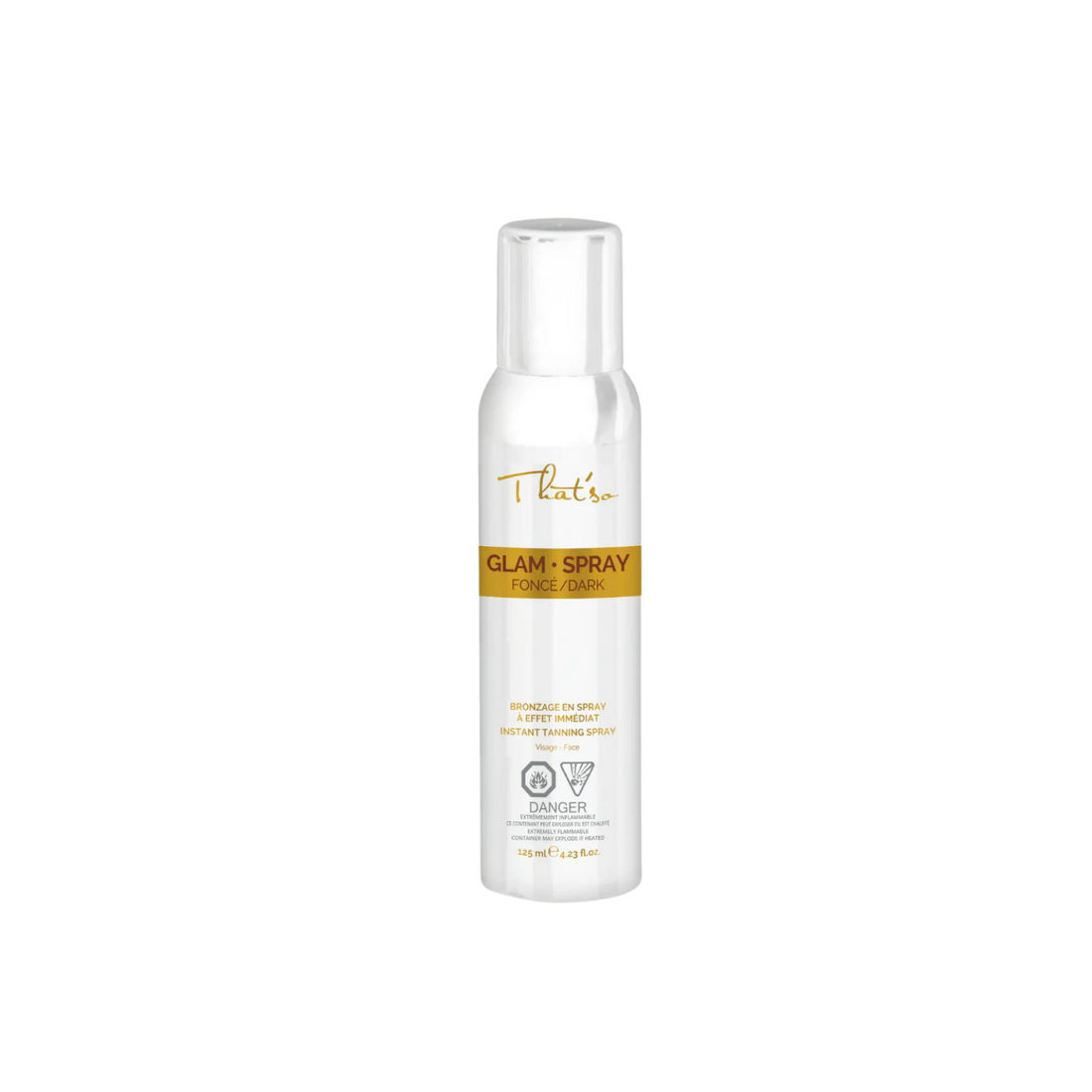 Spray autobronzant That’so Glam Spray Dark – bronzage corporel intense et uniforme