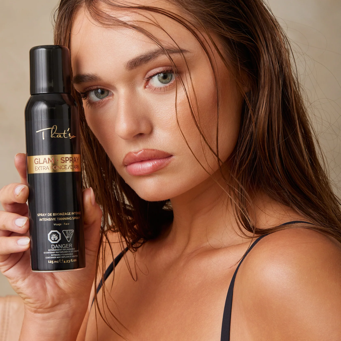 Spray autobronzant That’so On The Go Extra Dark – hâle intense uniforme, peau douce et hydratée