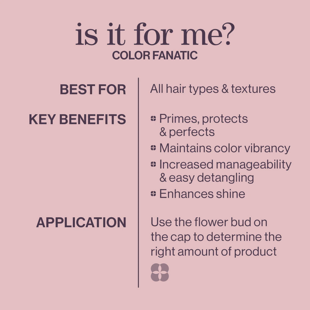 Spray Pureology 400 ml sans rinçage 21-en-1 pour cheveux colorés, démêlant et protecteur