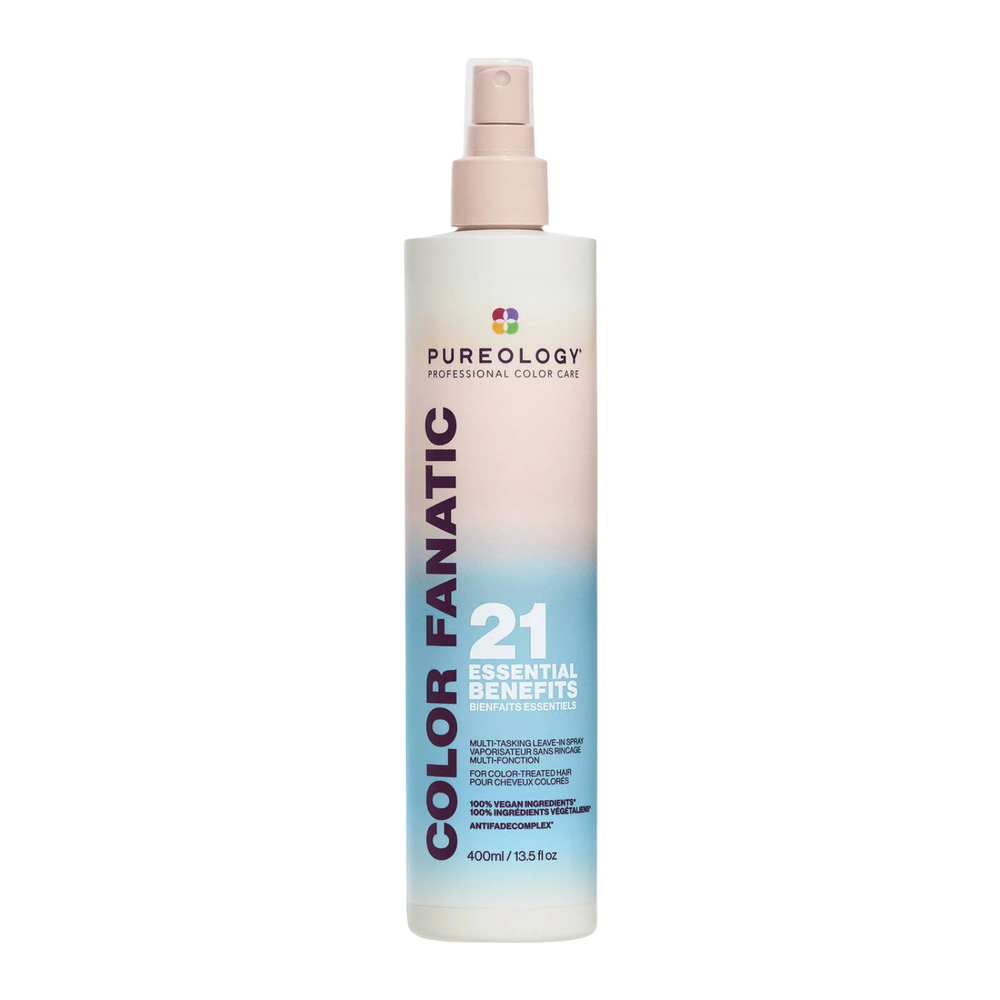 Spray Pureology 400 ml sans rinçage 21-en-1 pour cheveux colorés, démêlant et protecteur
