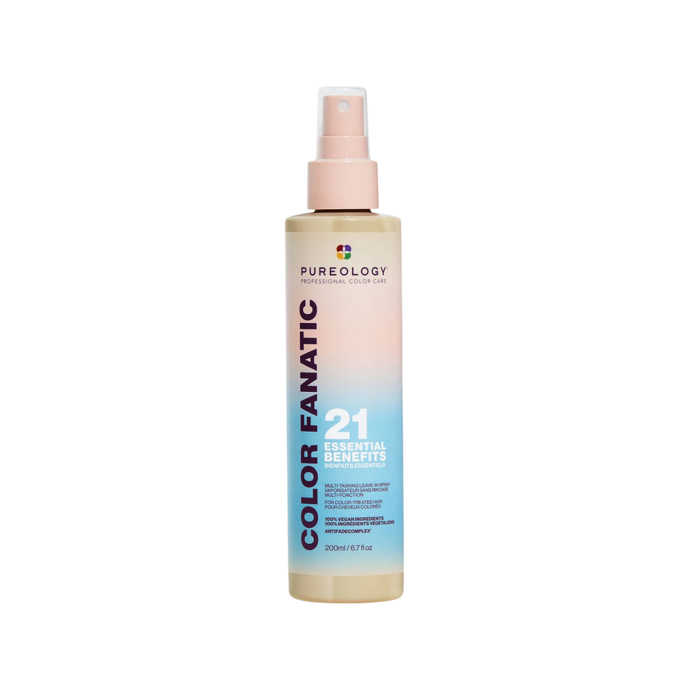 Spray Pureology 400 ml sans rinçage 21-en-1 pour cheveux colorés, démêlant et protecteur