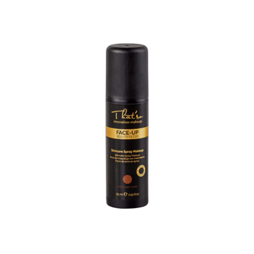 Spray teint visage Face Up Extra Dark That’so effet naturel couvrance intense peau lumineuse longue tenue