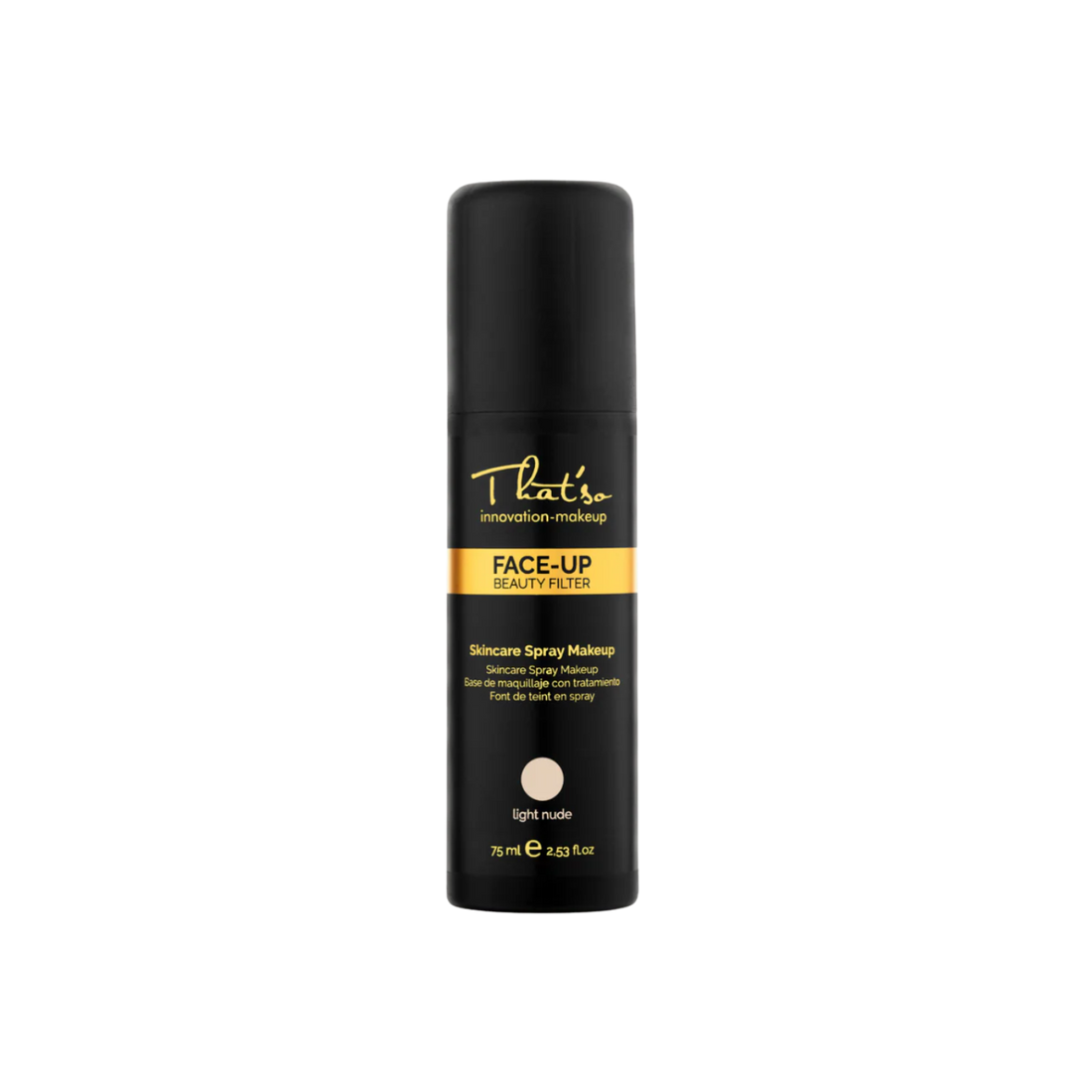 Spray teint visage Face Up Light That’so effet naturel peau lumineuse sans maquillage