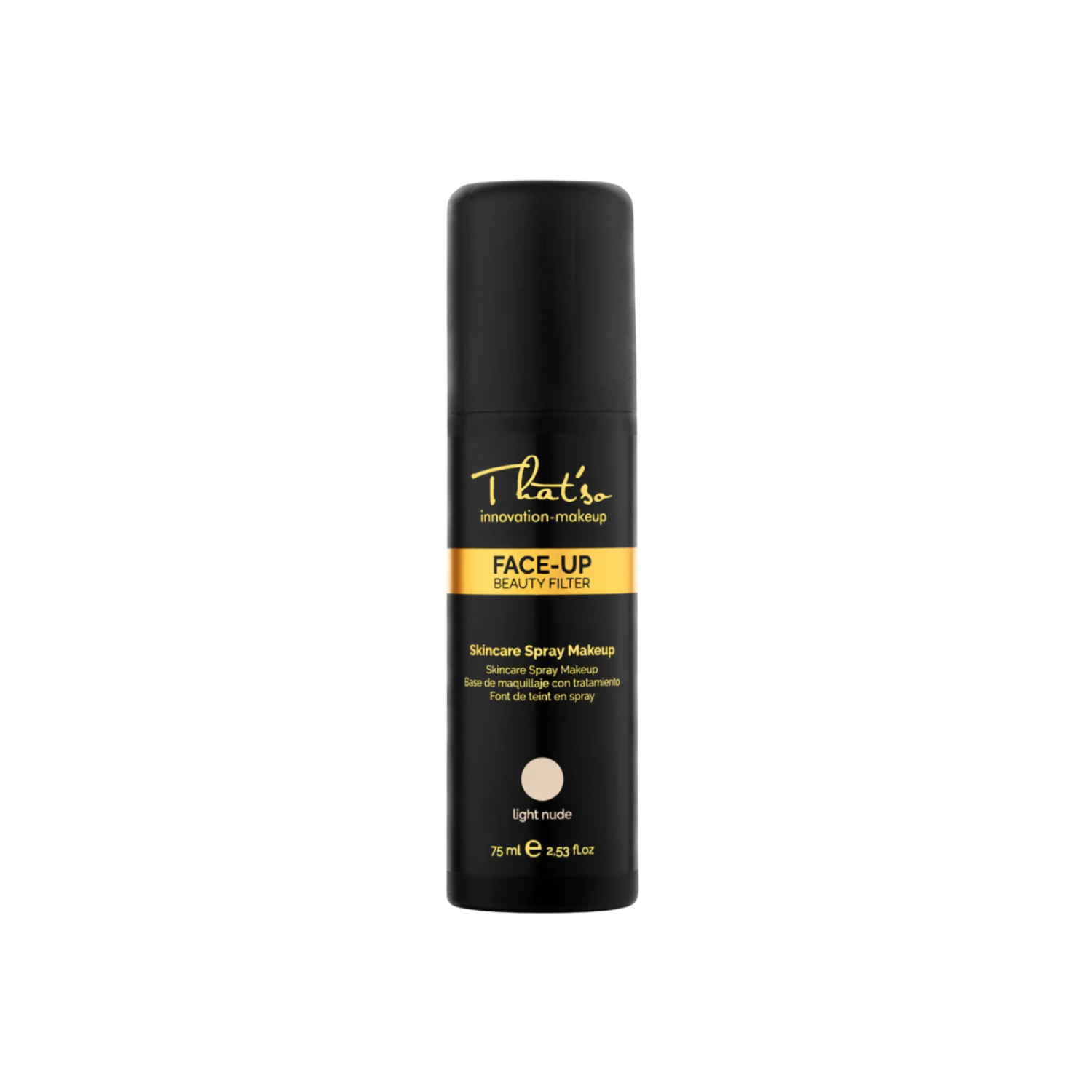 Spray teint visage Face Up Light That’so effet naturel peau lumineuse sans maquillage