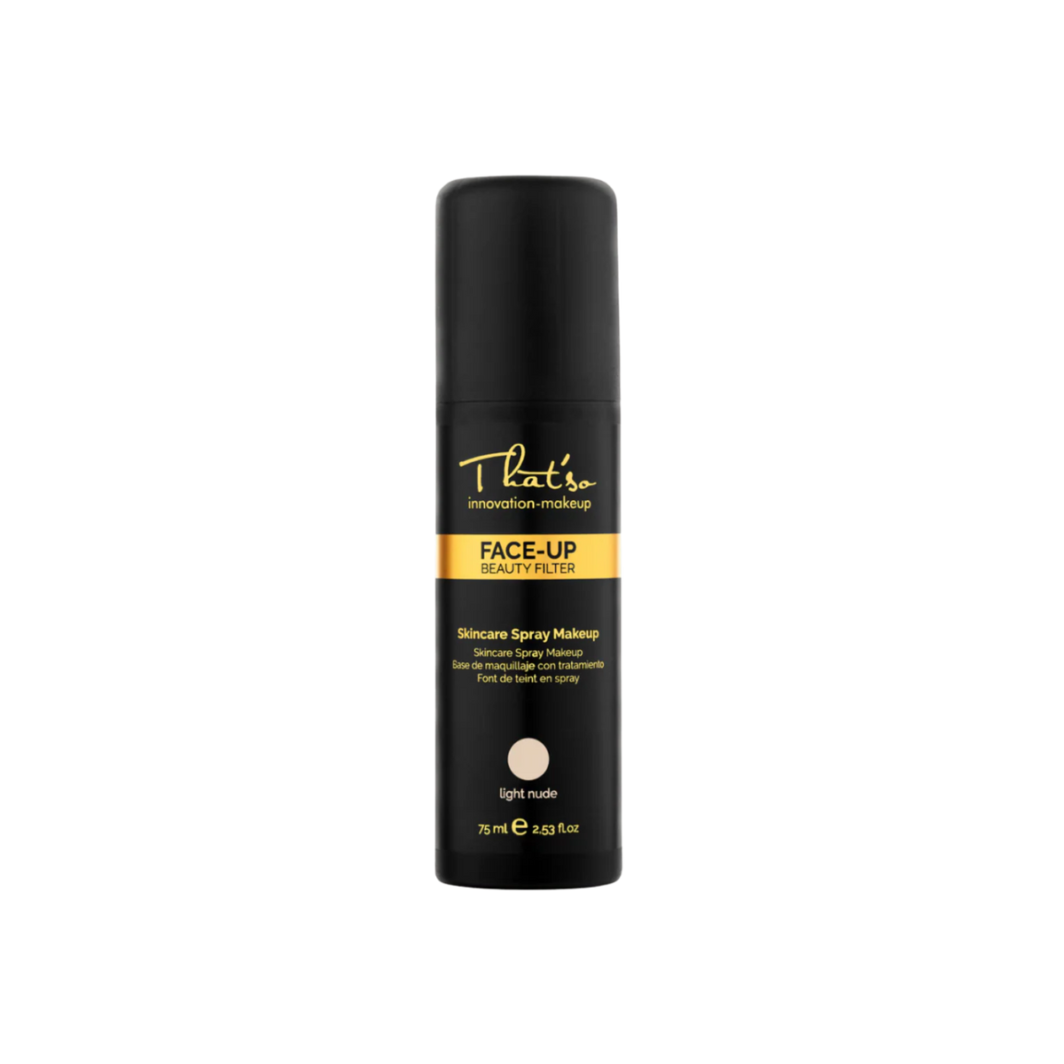 Spray teint visage Face Up Light That’so effet naturel peau lumineuse sans maquillage