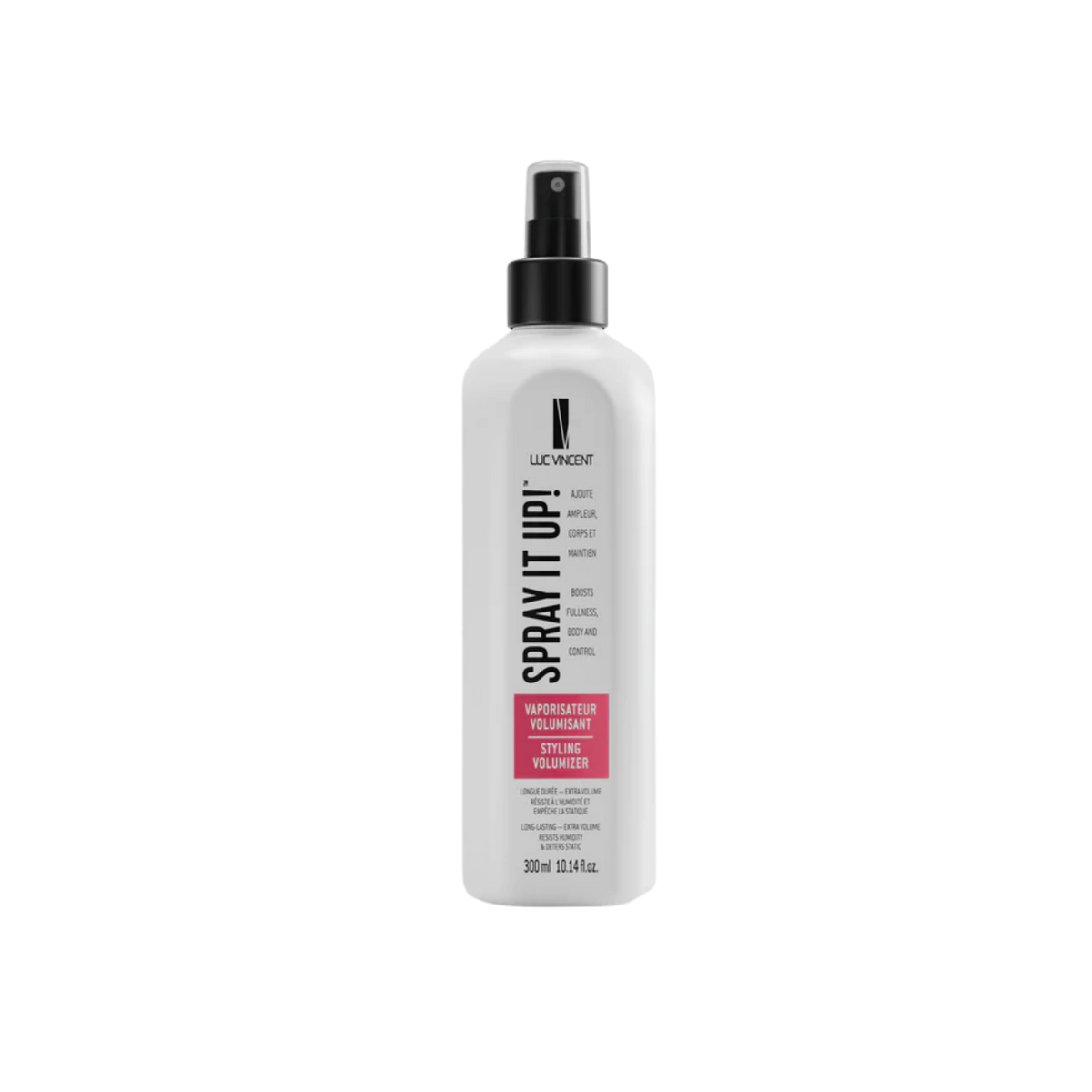 Spray volumisant Spray It Up 300ml Luc Vincent pour cheveux fins donnant volume et densité aux racines