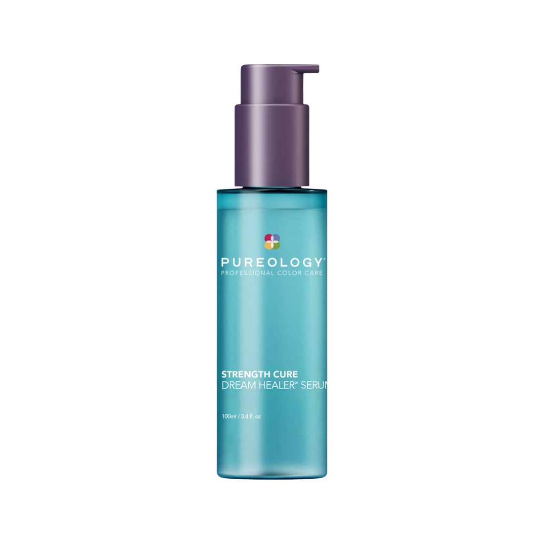 Flacon de Pureology Strength Cure Dream Healer Serum 100 ml pour cheveux abîmés et colorés