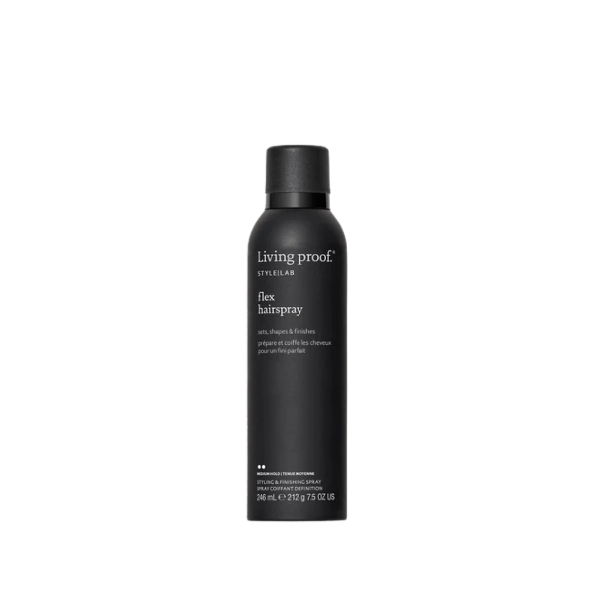 Aérosol Style Lab Flex Hairspray Living Proof – laque légère à tenue modulable, protection chaleur – 246 ml

