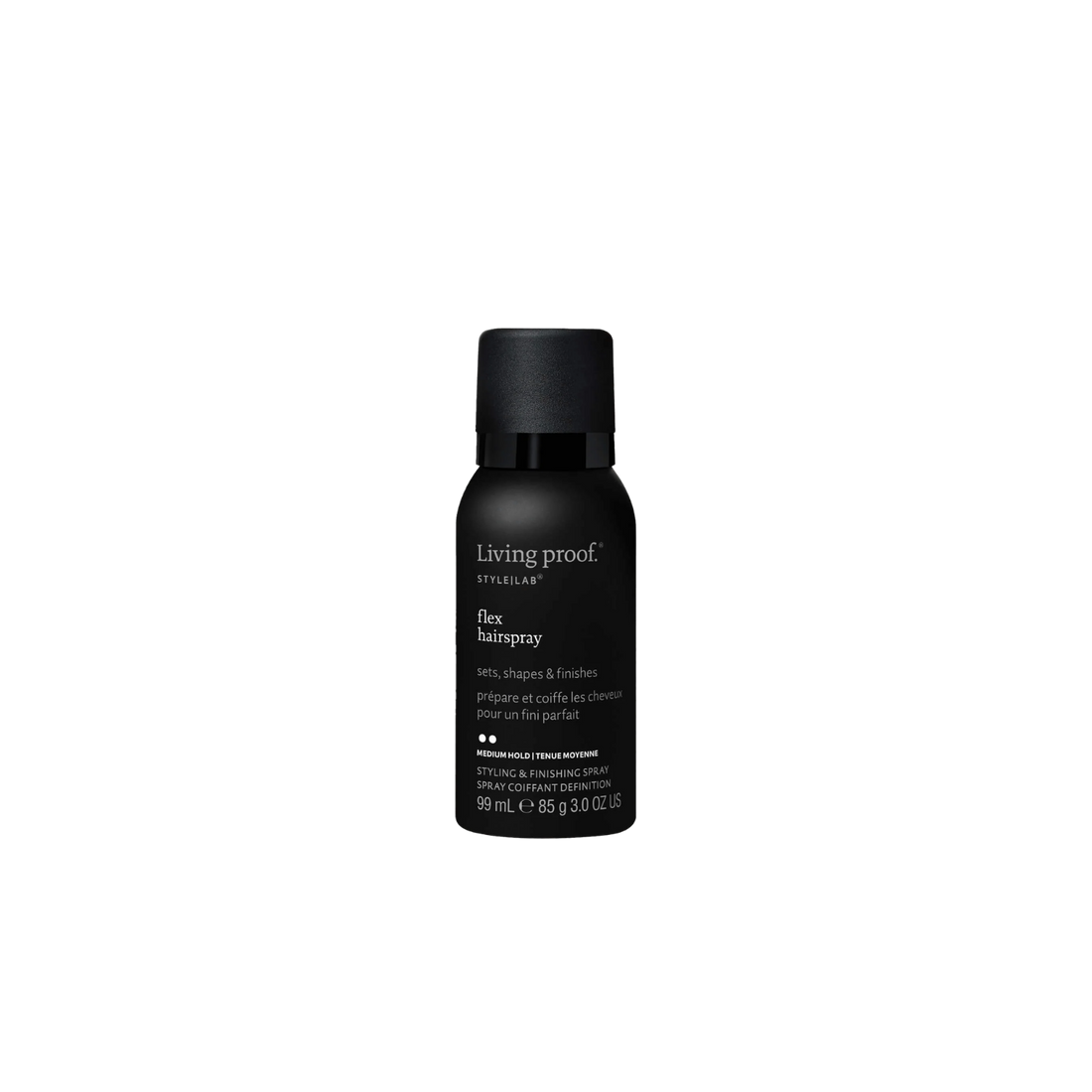Aérosol Style Lab Flex Hairspray Living Proof – laque légère à tenue modulable, protection chaleur – 246 ml

