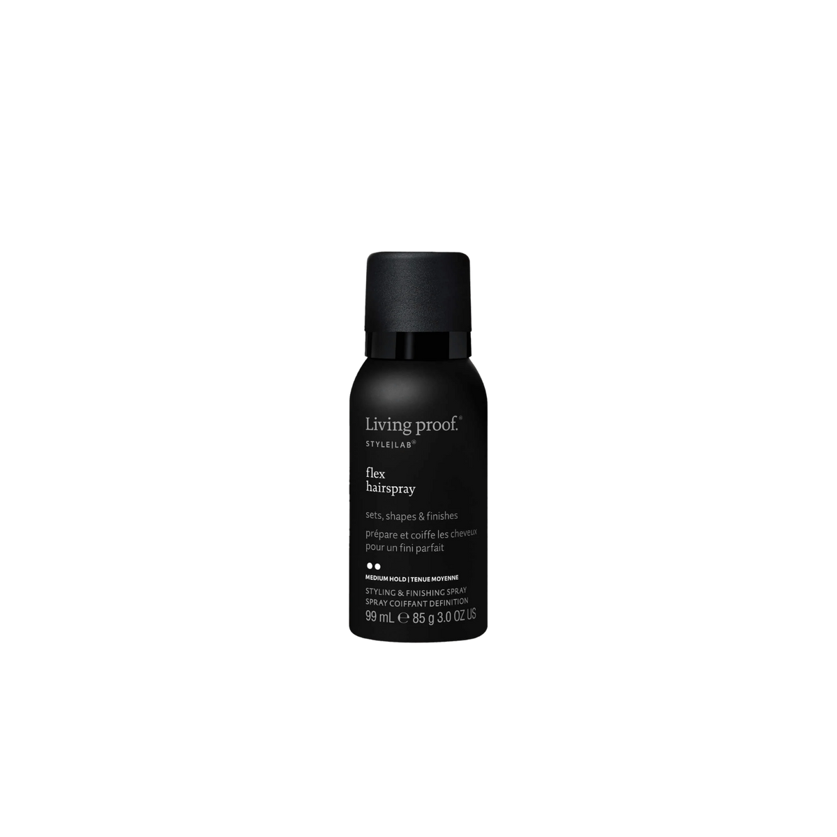 Aérosol Style Lab Flex Hairspray Living Proof – laque légère à tenue modulable, protection chaleur