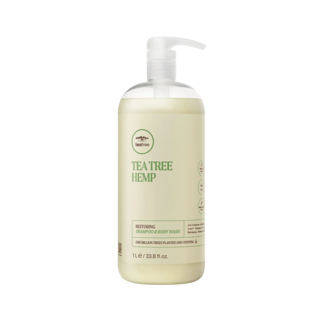 Tea Tree Hemp shampooing corps Paul Mitchell hydratant