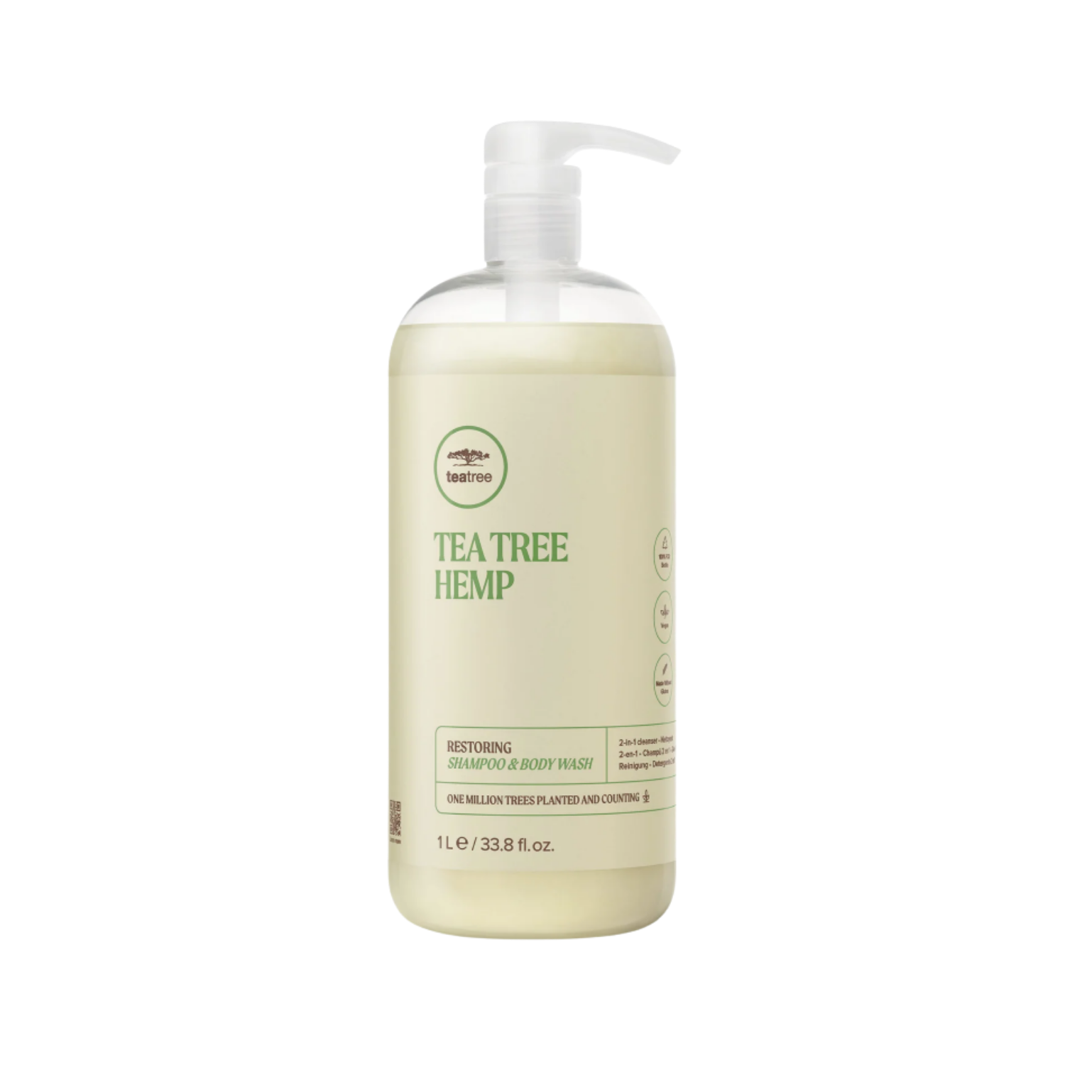 Tea Tree Hemp shampooing corps Paul Mitchell hydratant
