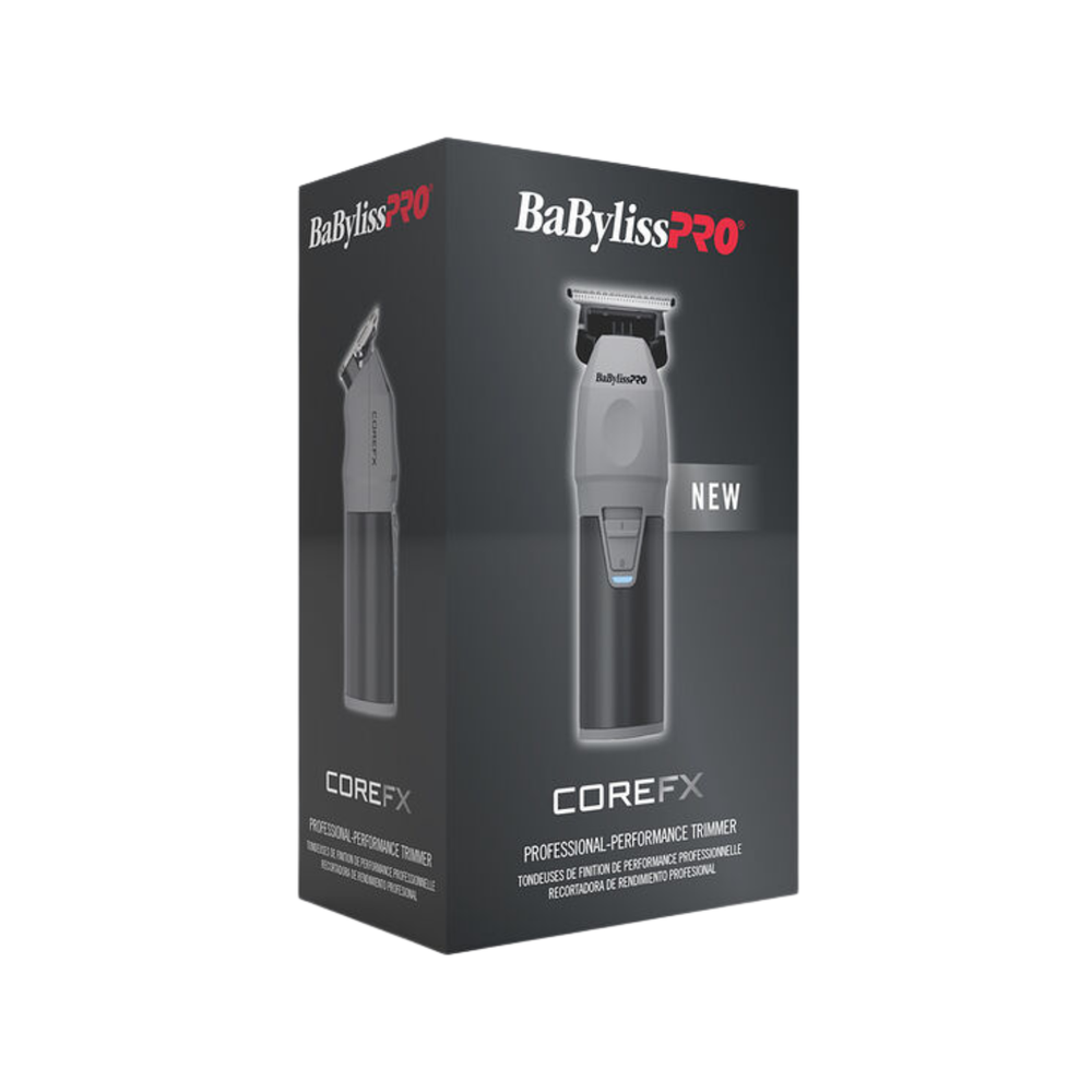 Tondeuse BaBylissPRO COREFX FX76 sans fil corps métal noir-gris lame T