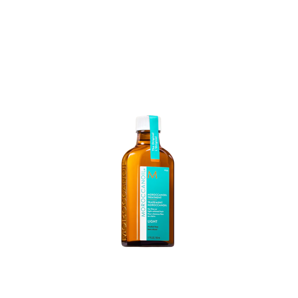 Traitement Moroccanoil Light – huile légère à l’argan pour cheveux fins, blonds ou gris

