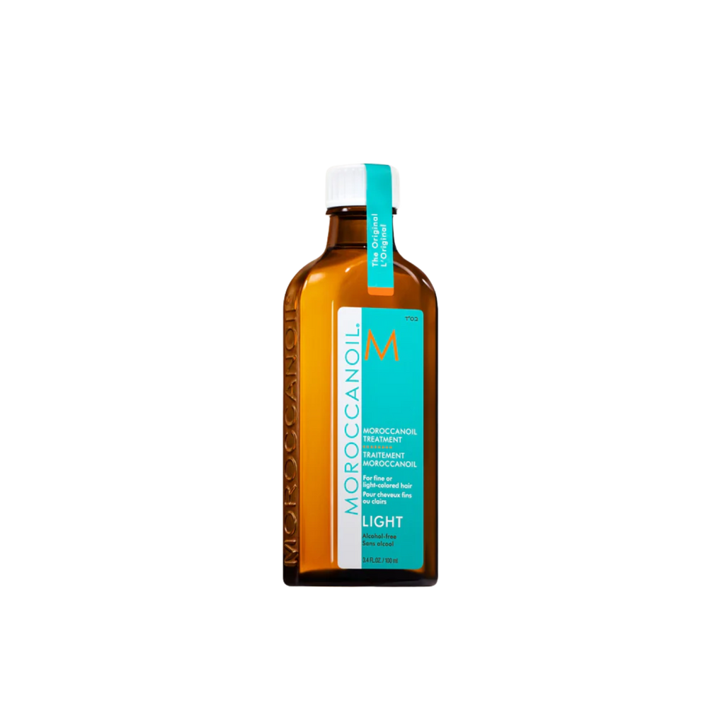 Traitement Moroccanoil Light – huile légère à l’argan pour cheveux fins, blonds ou gris

