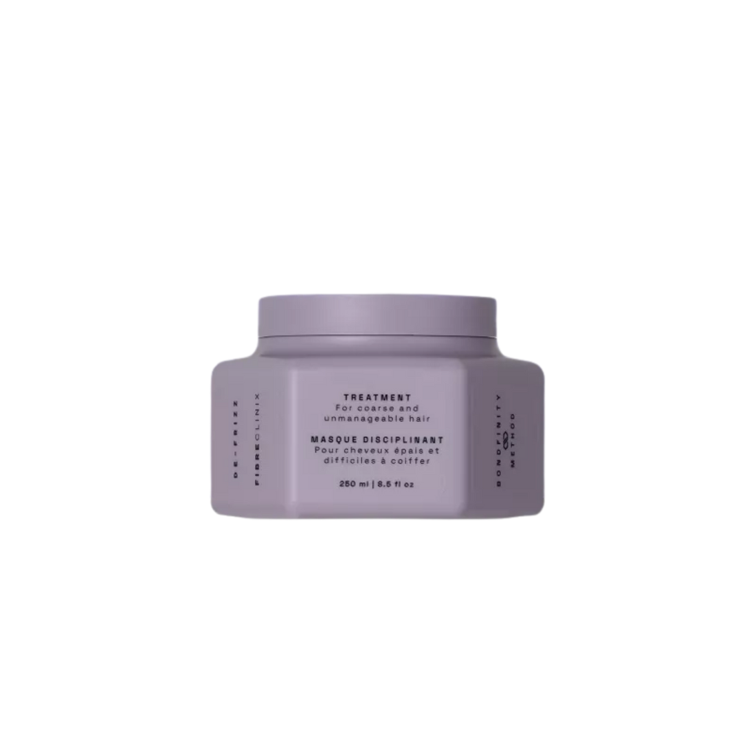 Masque capillaire De-Frizz Fibre Clinix de Schwarzkopf pour cheveux épais et frisottis contrôlés.