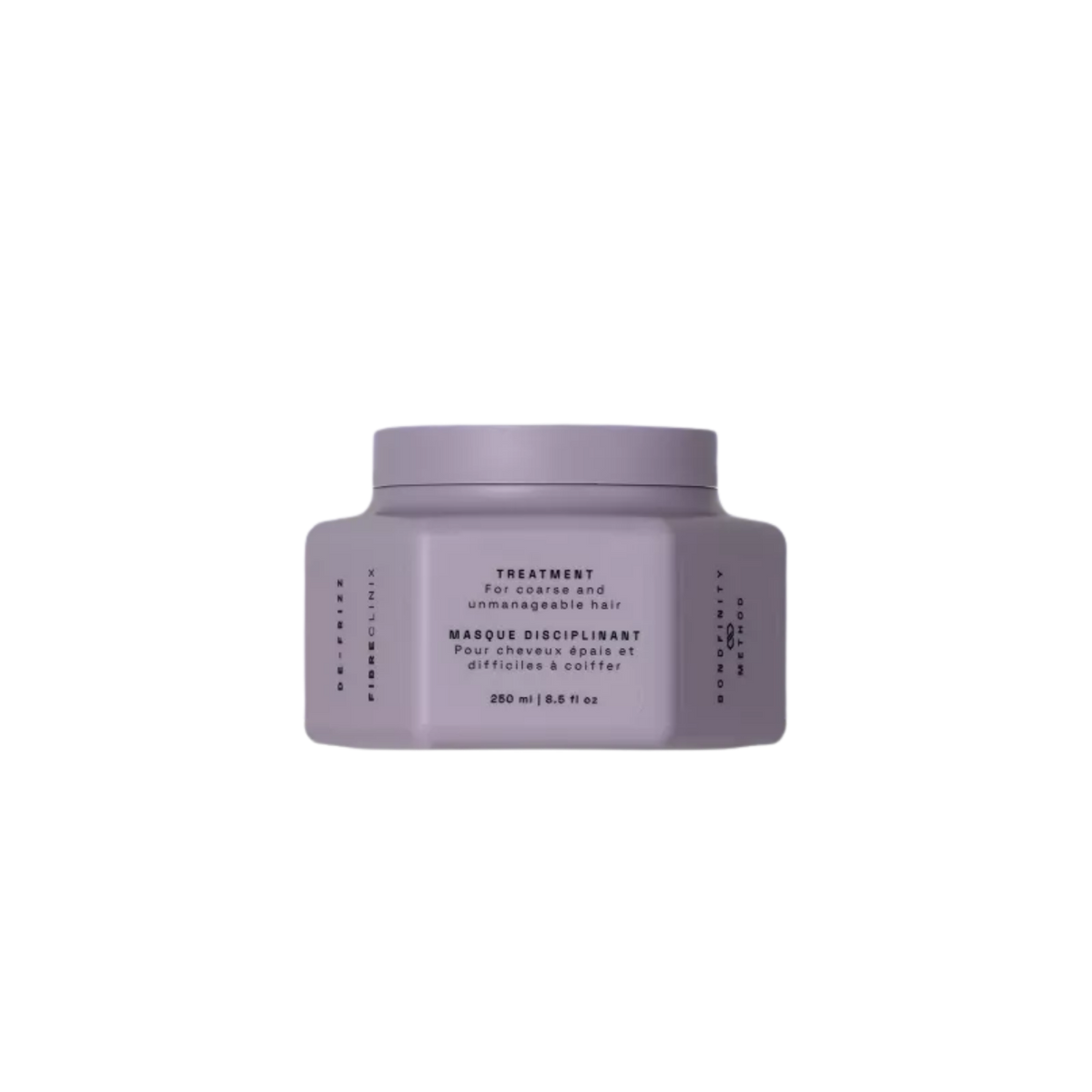 Masque capillaire De-Frizz Fibre Clinix de Schwarzkopf pour cheveux épais et frisottis contrôlés.
