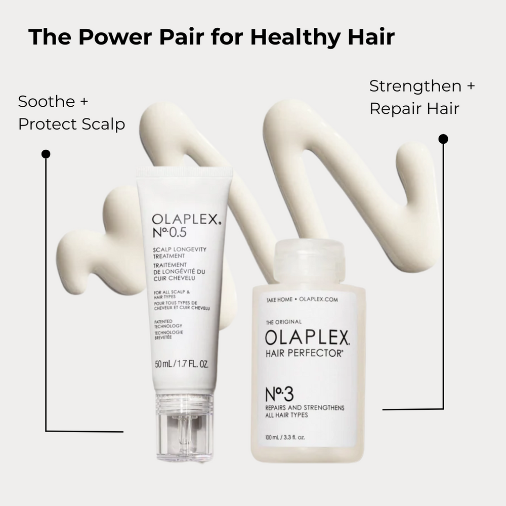 Flacon Olaplex N°.0 5 Traitement longévité cuir chevelu – sérum hydratant léger 50 ml