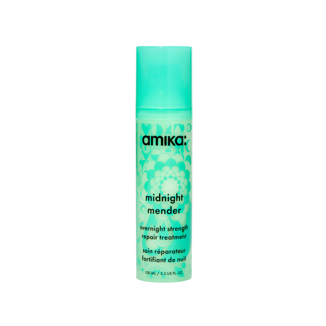 Amika Midnight Mender traitement capillaire de nuit – masque réparateur cheveux abîmés