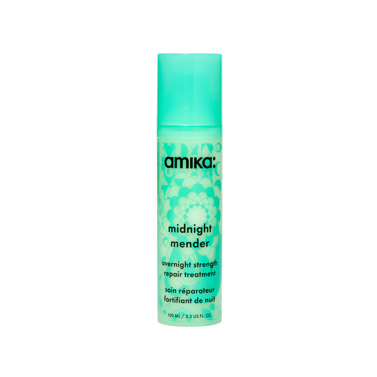 Amika Midnight Mender traitement capillaire de nuit – masque réparateur cheveux abîmés