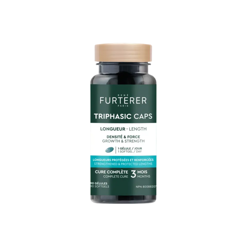 Boîte de la cure Triphasic Caps Longueur René Furterer — capsules longueurs renforcées