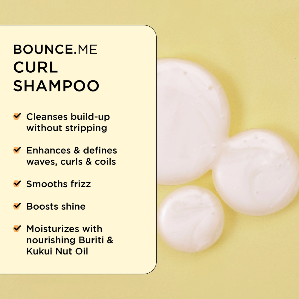 Trousse découverte Boucles DesignME Hair – ensemble shampooing, revitalisant, baume et huile pour définir et hydrater cheveux bouclés
