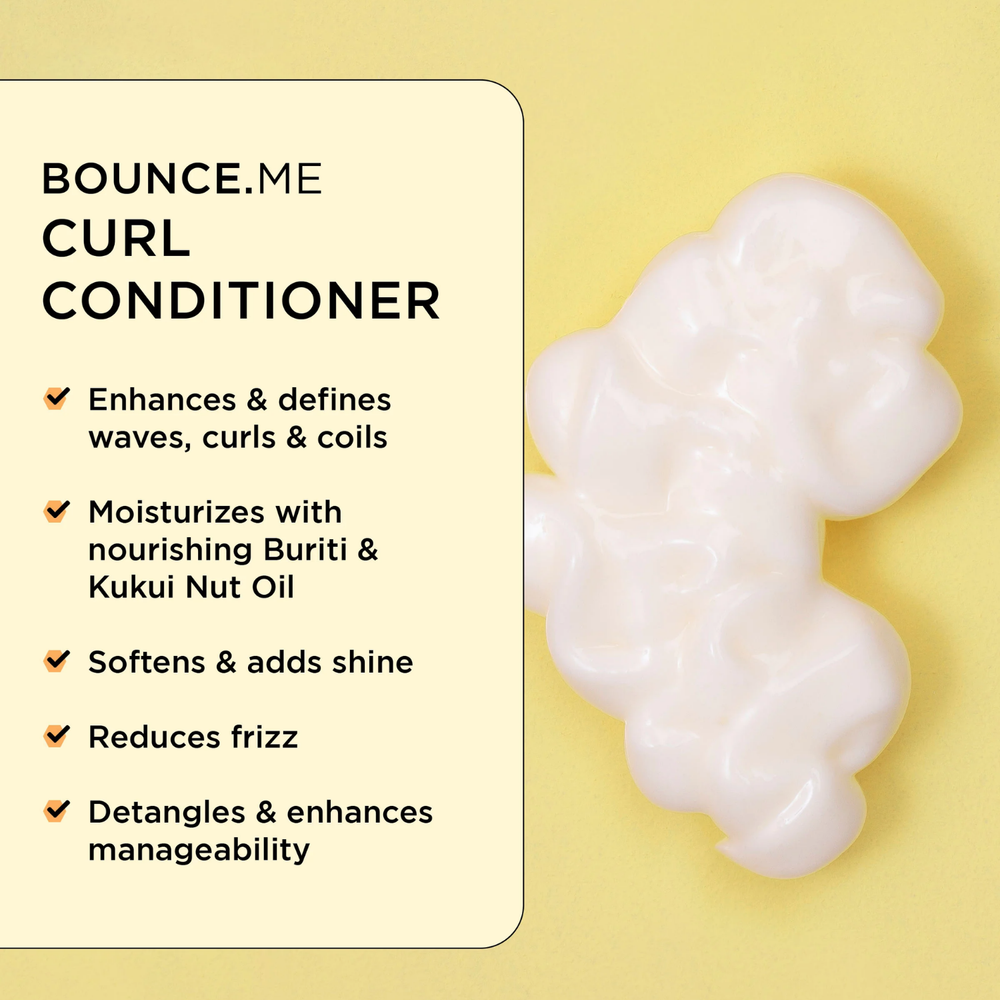 Trousse découverte Boucles DesignME Hair – ensemble shampooing, revitalisant, baume et huile pour définir et hydrater cheveux bouclés
