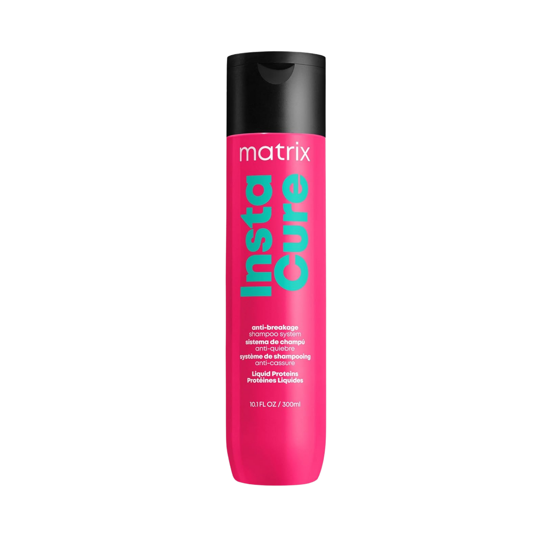 “Flacon spray 200 ml Matrix Instacure Anti‑Breakage Porosity — design moderne blanc et gris”