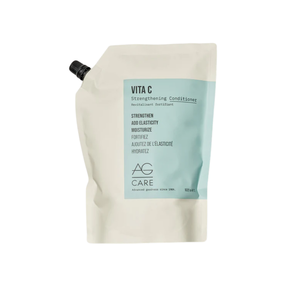 Flacon AG Care Vita C Strengthening Conditioner, cheveux revitalisés et brillants