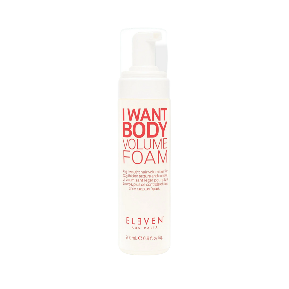 Flacon ELEVEN I Want Body Volume Foam 200 ml — mousse volume cheveux fins