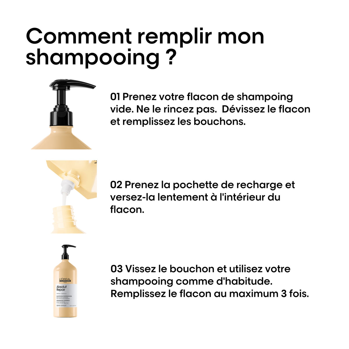 Absolut Repair Shampoo - L'Oréal