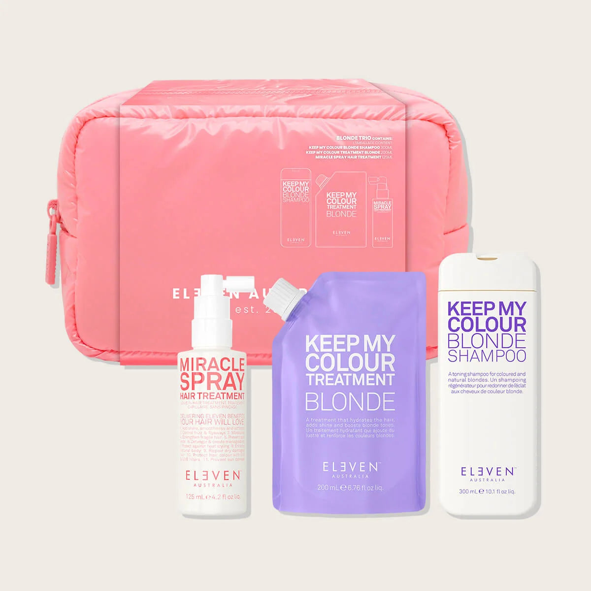 Coffret Des Fêtes Keep My Color Blonde 2026 - ELEVEN