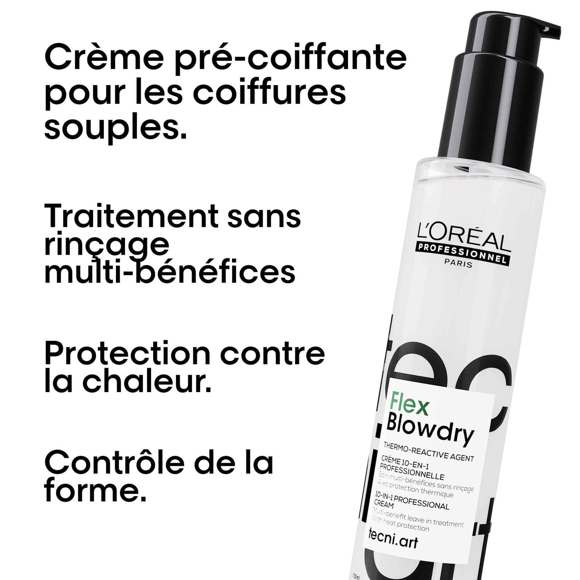 Crème 10 en 1 Flex Blowdry Tecni.Art (150 ml) - L'ORÉAL