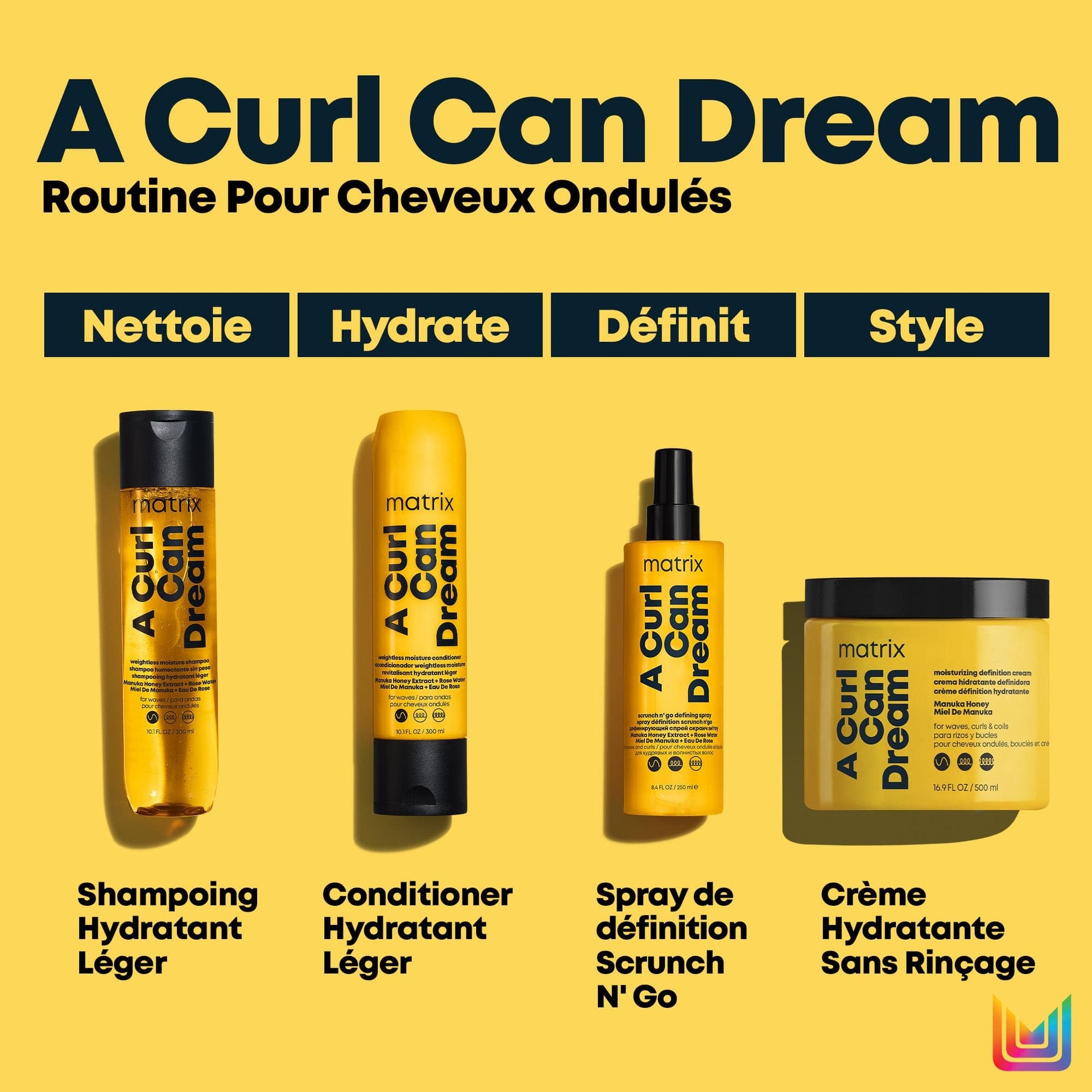 Shampooing Léger Curl Can Dream (300ml) - MATRIX