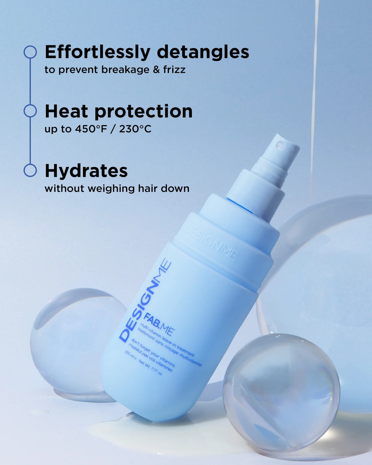 Fab.Me Leave-In Treatment (230 ml) - DESIGN ME