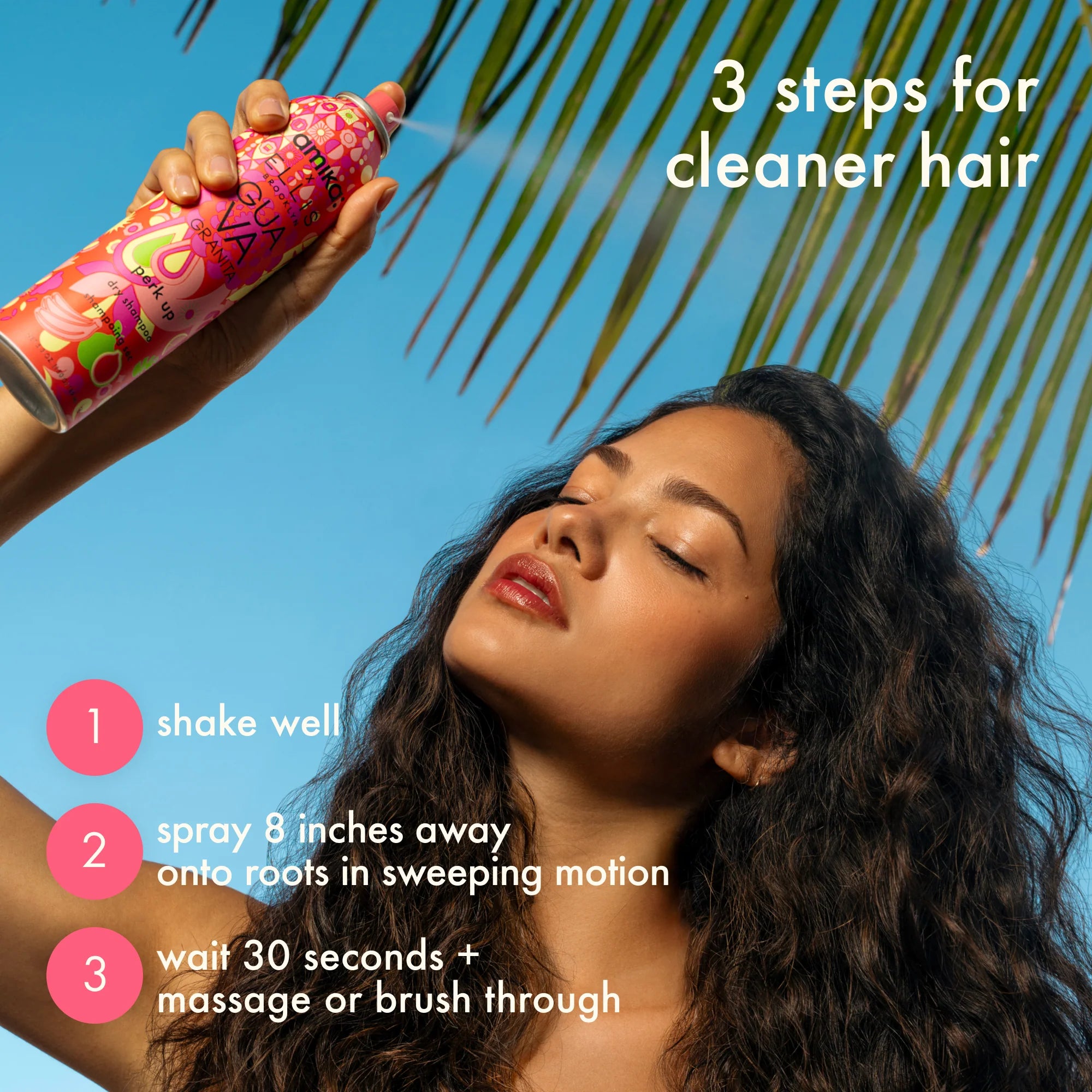Shampooing Sec, Perk Up Guava Granita(189ml) - AMIKA